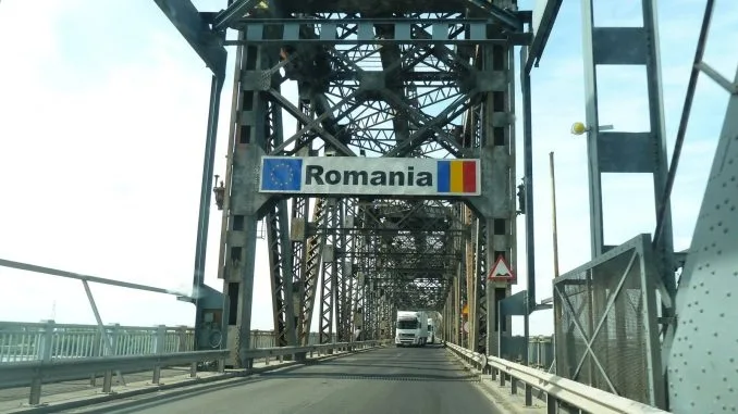 Circulația va fi oprită temporar pe podul dintre Ruse și Giurgiu