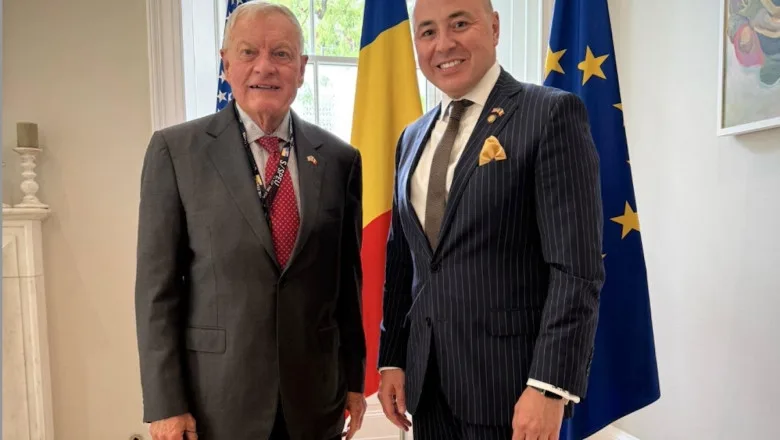 Emisarul special al preşedintelui Trump pentru Ucraina a discutat cu ambasadorul român în SUA