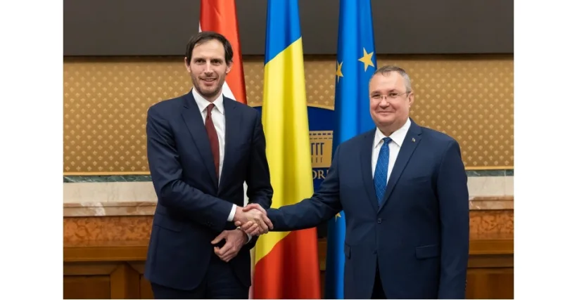 Ciucă, întâlnire cu vicepremierul și ministrul Afacerilor Externe al Regatului Țărilor de Jos, Wopke Hoekstra