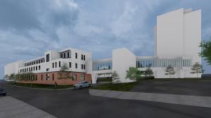 Ambulator integrat, cu pasarelă, la Spitalul de Recuperare din Cluj