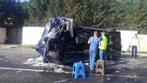 Doi morți și 11 răniți în urma unui accident produs în Vrancea. Autoritățile au activat Planul roșu