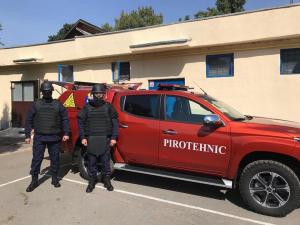 Consiliul Judeţean Galaţi a dotat Inspectoratul pentru Situaţii de Urgenţă cu o autospecială nouă pentru intervenţii pirotehnice