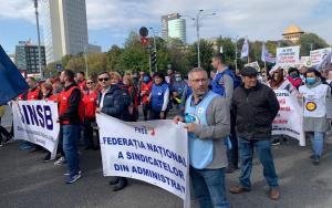Protest la Guvern și la Ministerul Dezvoltării față de reducerea de posturi din administrație