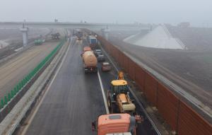 Tronsonul Focșani &ndash; Adjud Nord al A7 se apropie de deschiderea traficului