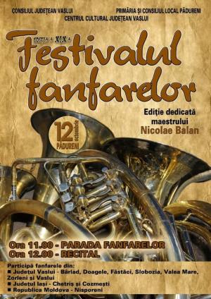 Festivalul Fanfarelor de la Pădureni – muzica tradiției care unește Vasluiul!