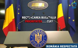 PMP: Rectificare bugetară pentru țară, nu pentru primarii liberali!