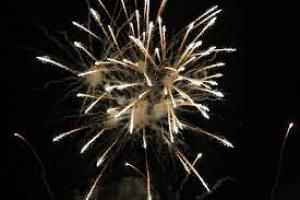 Revelion în stradă si focuri de artificii de Anul Nou în Galați