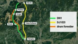 Expropiere pădure pentru reabilitare drum județean în Brașov