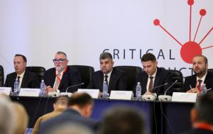 Ciolacu și Câciu au participat la conferinţa internaţională „Critical Infrastructure Protection Forum”