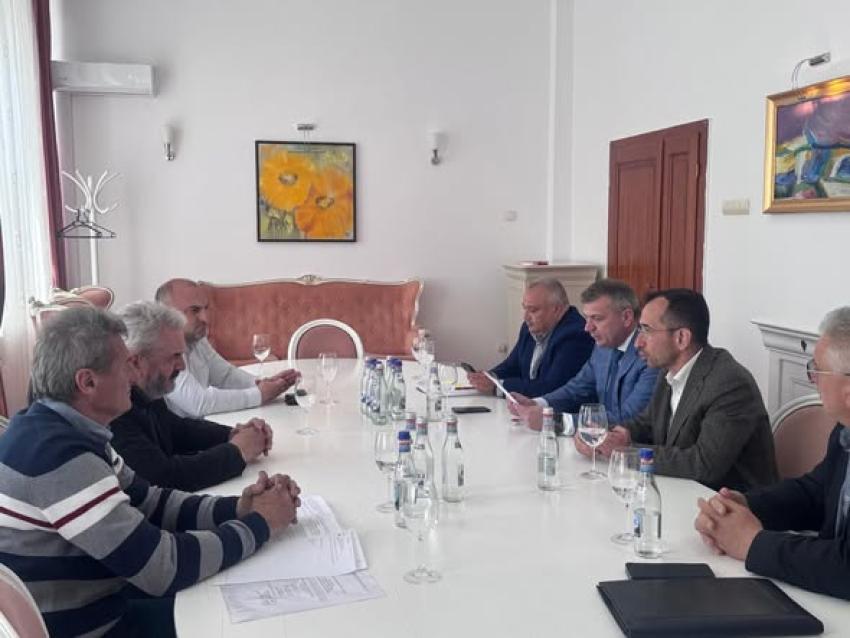 Delegație din Serbia la sediul Palatului Adminstrativ