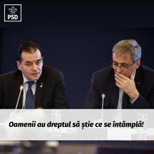 PSD: &quot;Domnilor guvernanți, nu confundați comunicarea unitară cu cenzura!&quot;