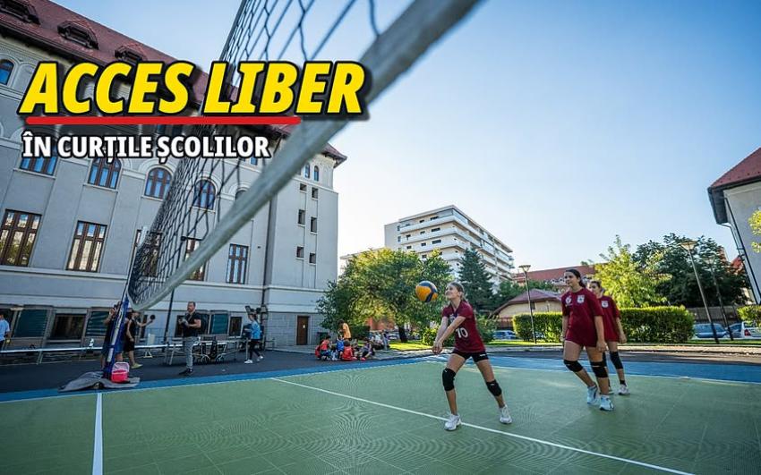 Terenurile de sport ale școlilor din Sectorul 1: acces mai simplu și reguli noi pentru utilizare
