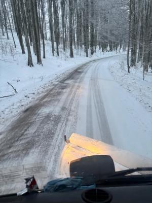 &Icirc;ntreținerea de iarnă pe drumurile județene din Harghita
