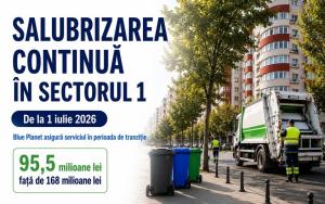 Primar Sector 1: Intrăm &icirc;ntr-o nouă etapă a schimbării sistemului de salubrizare