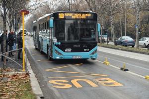 Primăria amenajează benzi unice pentru autobuze și troleibuze în Capitală