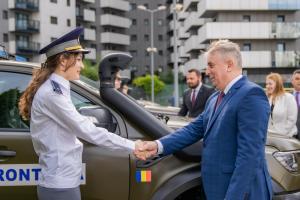 Lucian Bode, despre cele 12 autospeciale care au intrat în dotarea Poliției de Frontieră:„Provocările actuale impun un grad de dotare adecvat”