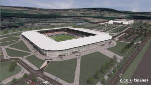 Un nou stadion de fotbal, cu peste 10.000 de locuri, va fi construit la Bistrița