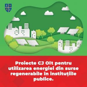 Consiliul Județean Olt accesează fonduri europene pentru energie sustenabilă