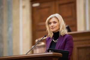 Gorghiu: Bilanțul anului 2023 a fost unul bun, sunt convinsă că 2024 va aduce o justiție mai eficientă