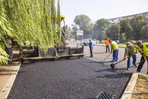 O importantă arteră a orașului Galați, în modernizare