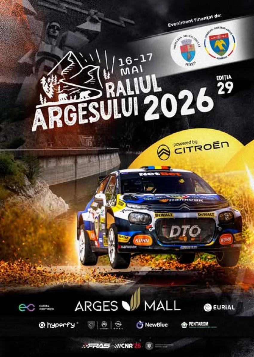 Raliul ARGEȘULUI powered by CITROËN revine în acțiune în luna mai