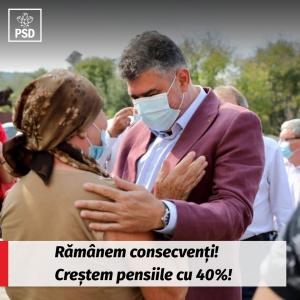 Ciolacu:&quot;Rămânem consecvenți! Vom vota în Parlament creșterea pensiilor conform legii!&quot;