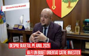 BUGETUL anului 2026 va fi tot un buget al dezvoltării