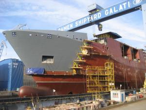 Ministrul Apărării, vizită &icirc;n Șantierul Naval Damen