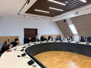 Şedinţa trimestrială  cu managerii unităţilor sanitare din judeţ, la sediul Consiliului Judeţean Alba