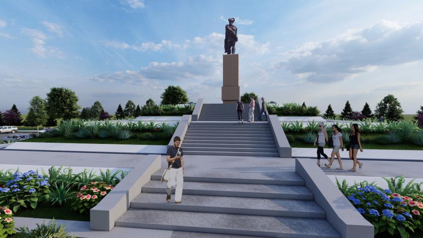 Statuia lui Ioan Vodă cel Viteaz de la Roșcani va fi restaurată cu fonduri aprobate de CJ Galați