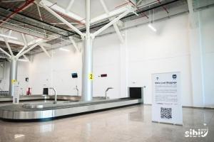 Soluție modernă de recuperare a bagajului în aeroport, la Sibiu