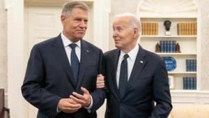 Klaus Iohannis a vorbit cu Joe Biden despre posibilitatea ca România să trimită un sistem Patriot în Ucraina