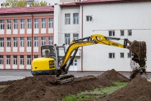 O sală de sport modernă se construiește la Școala nr. 22, din cartierul Micro 19