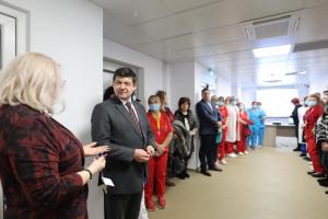 A fost inaugurată clădirea nouă a Ambulatoriului Spitalului TBC Galaţi: are spații separate de consultații și tratament pentru copii și adulți