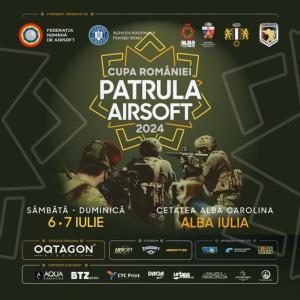 Competiția sportivă - Patrula Airsoft 2024 se va ține la Alba Iulia