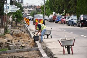 Reabilitarea străzilor din Satu Mare, în plin proces