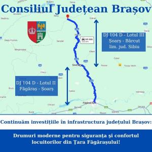 Dăm startul unor noi investiţii în infrastructura rutieră din Ţara Făgăraşului️