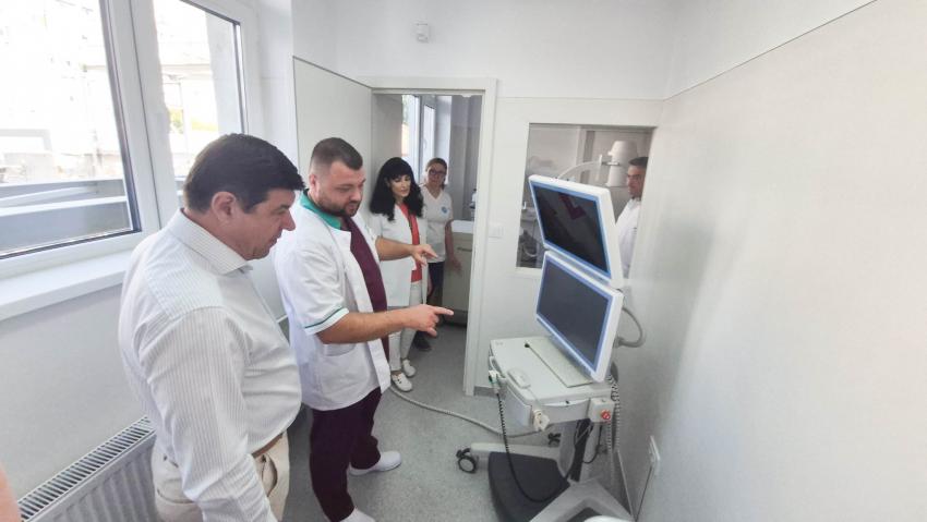Prima etapă din modernizarea Policlinicii vechi a Spitalului Județean Galați s-a finalizat