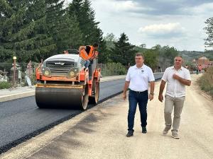 Proiect de infrastructură rutieră implementat de CJ Mehedinți,  prin PNI “Anghel Saligny”