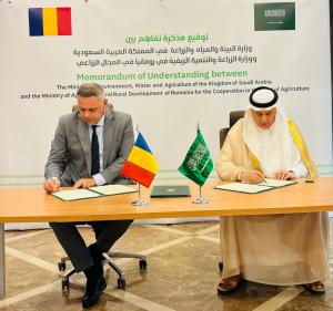 Ministrul Agriculturii a semnat un memorandum cu omologul său din Regatul Arabiei Saudite