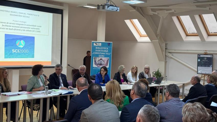 Furnizare de servicii integrate în comunitățile rurale din Gorj