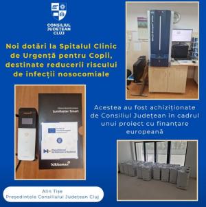 Noi dotări la Cluj pentru creșterea calității actului medical