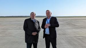 Președinte CJ Suceava, Gheorghe Flutur: Aeroportul ”Ștefan cel Mare” a fost certificat ca și Aeroport Internațional.