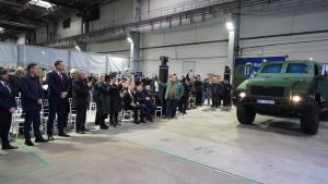 VLAH, primul vehicul blindat 4x4 rom&acirc;nesc realizat la standarde NATO, prezentat &icirc;n D&acirc;mbovița