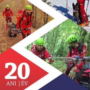 Péter Ferenc: Felicitări Salvamont Salvaspeo Mures  pentru cei 20 de ani de activitate dedicată