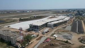 Lucrări în progres la terminalul aeroportuluidin Craiova