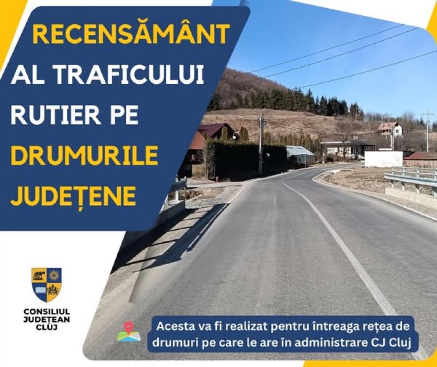 Recensământ al traficului rutier pe drumurile județene