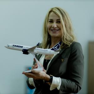 Premieră: un avion TAROM a fost botezat Nadia Comăneci