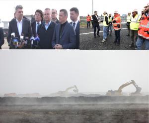 Vizite guvernamentale de lucru pe șantierele importante ale infrastructurii rutiere din țară