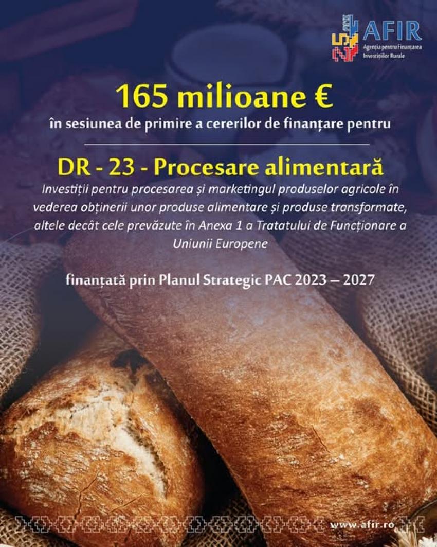 Se deschide sesiunea de depunere a proiectelor pentru DR-23